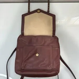 Lucky Brand | Bags | Lucky Brand Mahogany Leather Backpack W 